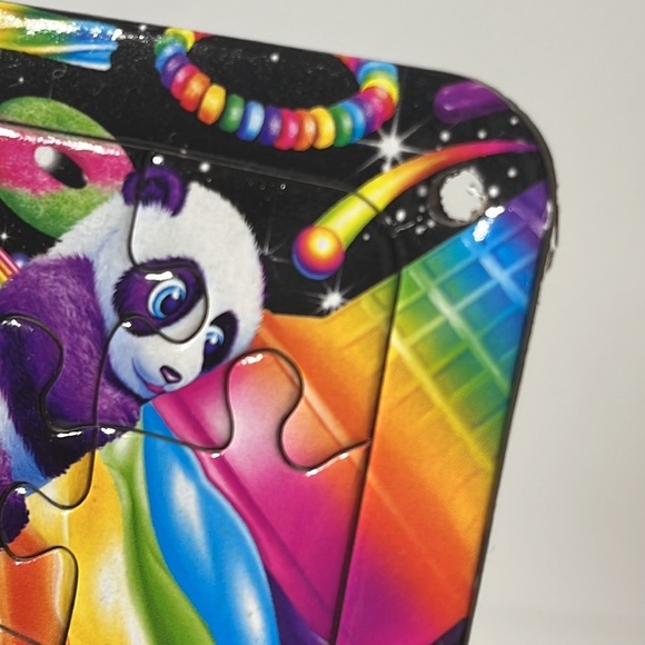 Lisa Frank Jigsaw Mini Puzzle LEOPARD Junk Food KITTEN Puppy Dog Bears Lot of 2 - Picture 4 of 9